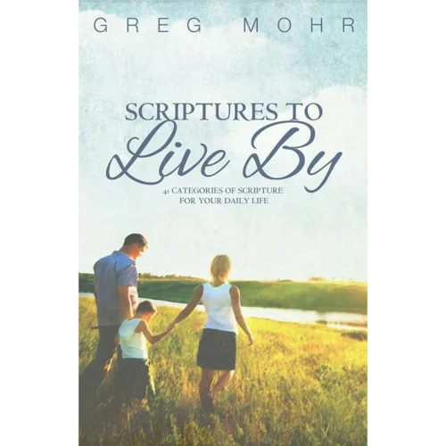 Scriptures to Live By - Book